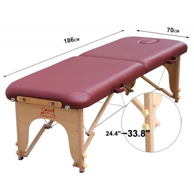 Sunny adjustable massage table treatment massage bed sex potable massage table