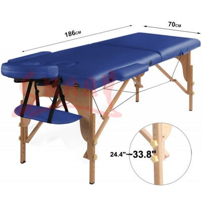 2 zones massage table facial bed, sex table massage with face hole