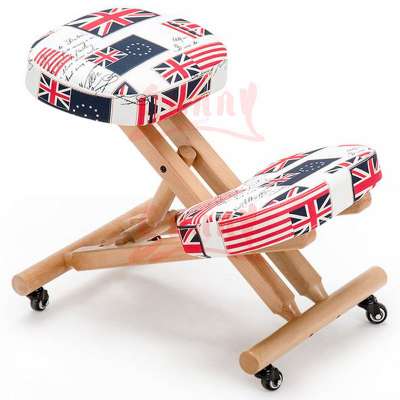 Folding portable mini massage chair, Rolling kneeling stool